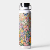 Schmetterlinge des Paradieses – Eine farbenfrohe W Trinkflasche (Rückseite)