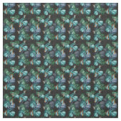 Schmetterlinge des tropischen Paradieses in der Bl Stoff (Muster)