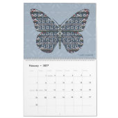 Schmetterlinge des Weltkalenders Kalender (Feb 2027)