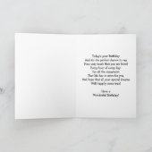 Schmetterlinge Design Personalisiert 12. Geburtsta Karte (Innenseite)