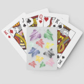 Schmetterlinge Design Spielkarten (Rückseite)