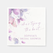 Schmetterlinge, die das Brautparty des Knotens bin Serviette (Vorderseite)