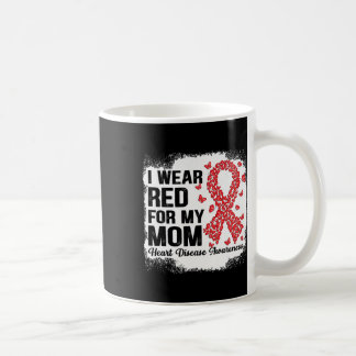 Schmetterlinge, die ich rot für meine Mama Heart D Kaffeetasse