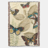 Schmetterlinge, die über Blätter gleiten Decke (Vorderseite Vertikal)