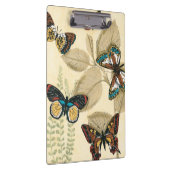 Schmetterlinge, die über Blätter gleiten Klemmbrett (Rechts)