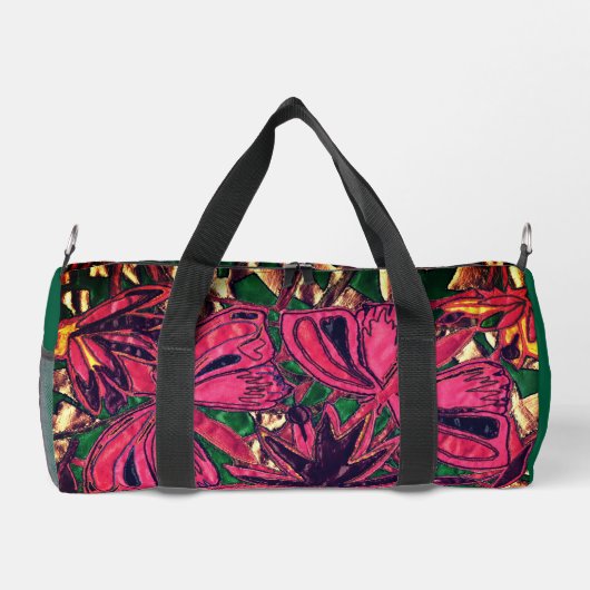 Schmetterlinge Duffle Bag (Rückseite)