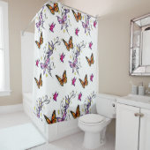 Schmetterlinge Duschvorhang (Beispiel)