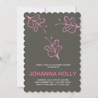 Schmetterlinge Einladung