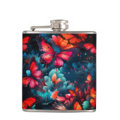 Schmetterlinge Flachmann (Vorderseite)