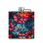 Schmetterlinge Flachmann (Rückseite)