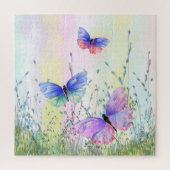 Schmetterlinge fliegen in der Natur Jigsaw Puzzle (Vertikal)