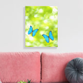 Schmetterlinge fliegen leinwanddruck (Insitu (Wohnzimmer))