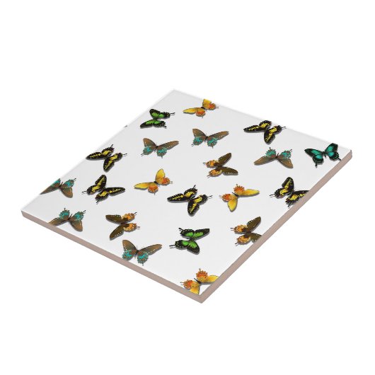 Schmetterlinge Fliese (Seite)