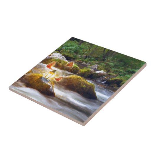 Schmetterlinge Fliese (Seite)