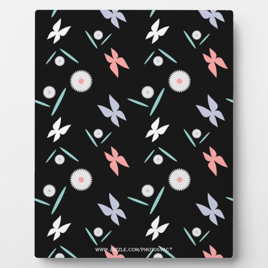 Schmetterlinge Fotoplatte (Vorderseite)