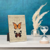 Schmetterlinge Fotoplatte (Seite)