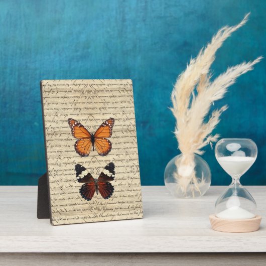 Schmetterlinge Fotoplatte (Seite)