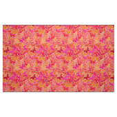 Schmetterlinge, Fuchsia Pink & Coral Orange Stoff (Fat Quarter (45,7 x 55,9 cm))