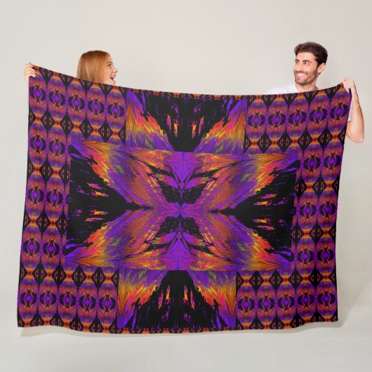 Schmetterlinge für Anastacia 49 Fleecedecke (Beispiel)