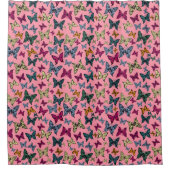 Schmetterlinge für Illy Duschvorhang (Vorderseite)