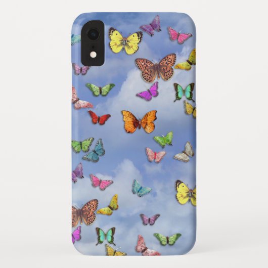 Schmetterlinge-Gehäuse Case-Mate iPhone Hülle (Rückseite)