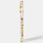 Schmetterlinge, gelb und braun Case-Mate iPhone hülle (Rückseite / Links)