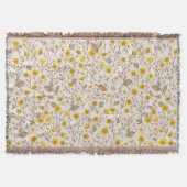 Schmetterlinge, gelb und braun decke (Vorderseite)