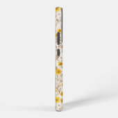 Schmetterlinge, gelb und braun samsung galaxy hülle (Rechte Seite)