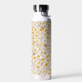 Schmetterlinge, gelb und braun trinkflasche (Links)