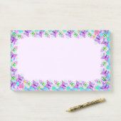 Schmetterlinge Gerahmte Sticky Notes Post-it Klebezettel (Auf Schreibtisch)