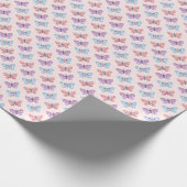 Schmetterlinge Geschenkpapier (Ecke)