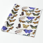 Schmetterlinge Geschenkpapier (Ungerollt)