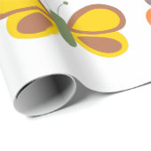 Schmetterlinge Geschenkpapier (Rolleneckpunkt)