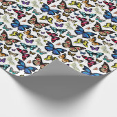 Schmetterlinge Geschenkpapier (Ecke)