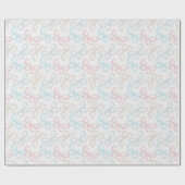 Schmetterlinge Geschenkpapier (Flach)