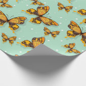 Schmetterlinge Geschenkpapier (Ecke)
