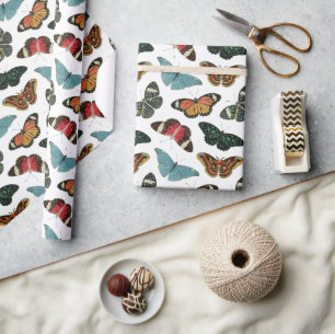 Schmetterlinge Geschenkpapier