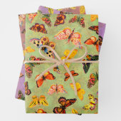 Schmetterlinge Geschenkpapier Set (Beispiel)