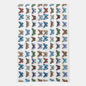 Schmetterlinge Geschirrtuch (Vertikal)