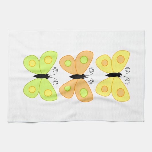 Schmetterlinge Geschirrtuch (Horizontal)