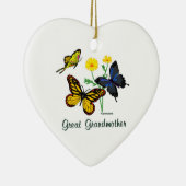 Schmetterlinge groß - Großmutter Keramikornament (Rechts)