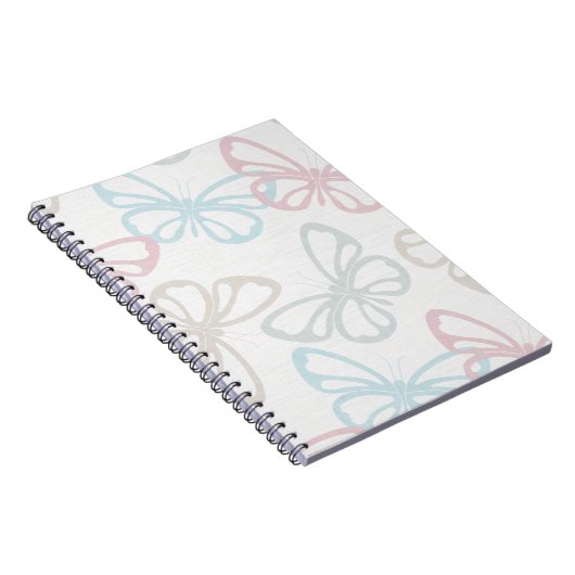 Schmetterlinge (große Größe) Notizblock (Rechte Seite)