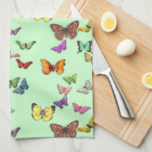 Schmetterlinge Handtuch (Viertel Falte)