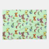 Schmetterlinge Handtuch (Horizontal)