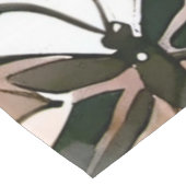 Schmetterlinge, Herzen und Blume Großer Tischläufer (Ecke)