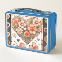 Schmetterlinge, Herzen und Blume