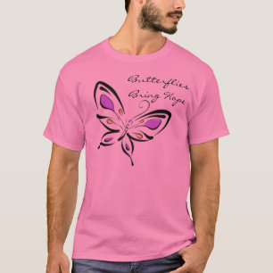 Schmetterlinge holen Hoffnung T-Shirt