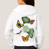 Schmetterlinge Hoodie (Rückseite)