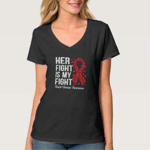 Schmetterlinge ihr Kampf ist meine Herzkrankheit A T-Shirt