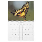 Schmetterlinge im Blumengarten-Kalender Kalender (Mär 2027)
